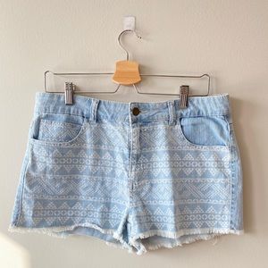Size 10, Forever 21 shorts